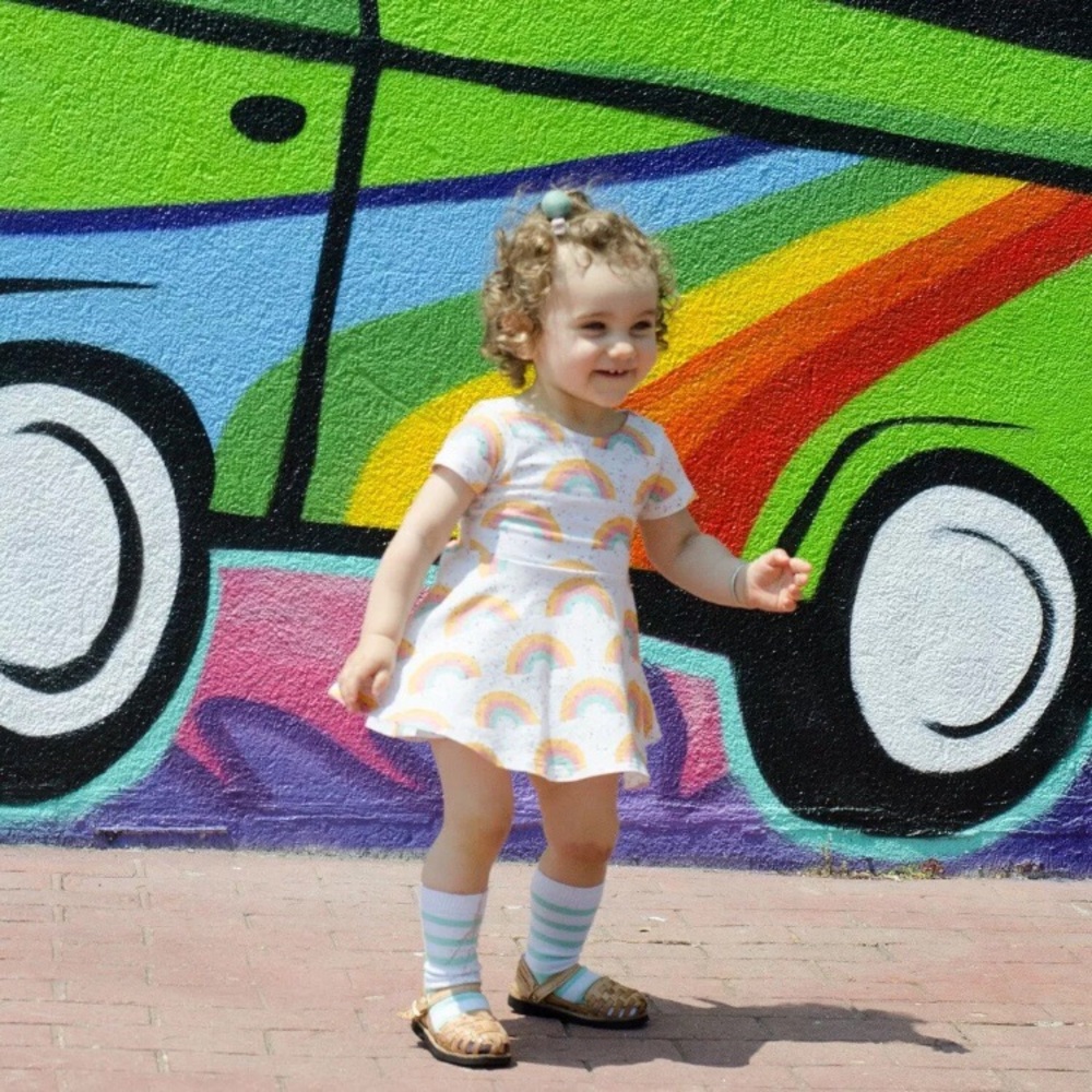 Rainbow dress